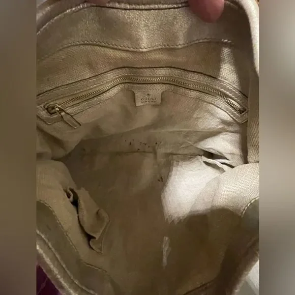 Gucci Metallic Jackie O Bouvier Hobo Bag - Picture 13 of 15